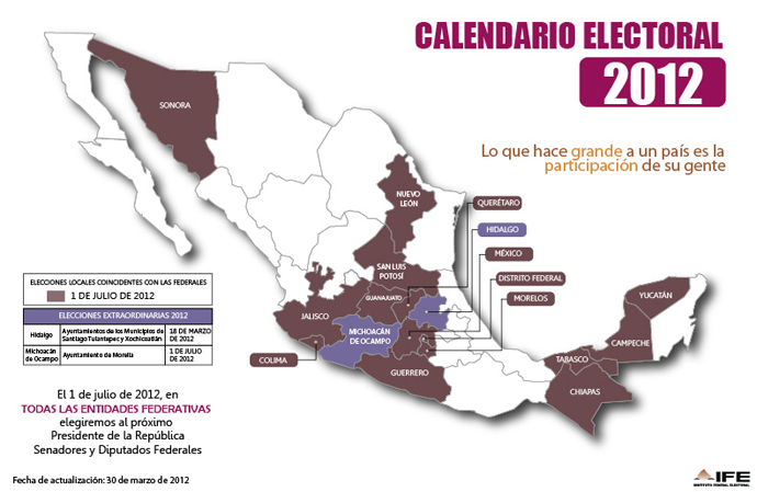 Calendario Electoral 2012