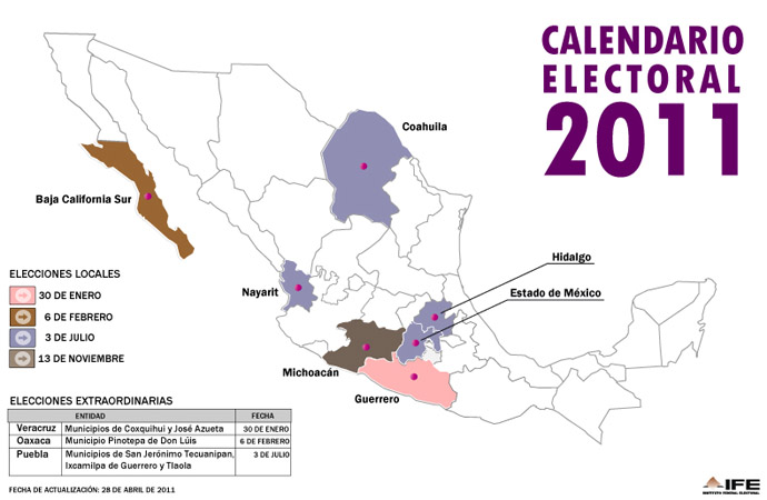 Calendario Electoral 2011