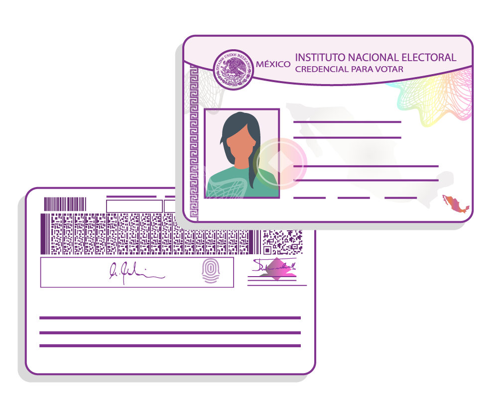 Imagen credencial para votar INE