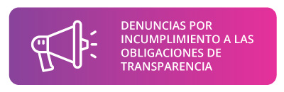 Denuncias por incumplimiento a las obligaciones de transparencia