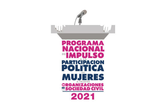 Programa Nacional de Impulso a la Participación Política de Mujeres a través de Organizaciones de la Sociedad Civil 2021