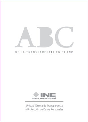 ABC de la Transparencia en el INE, Primera edición