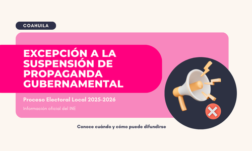 banner sobre propaganda gubernamental