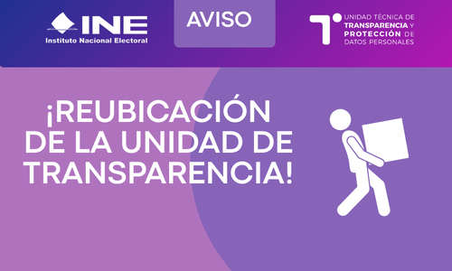 Banner de reubicacion unidad transparencia