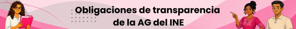 Banner Obligaciones de transparencia de la autoridad garante