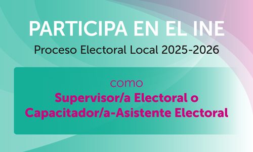 Banner de Proceso Electoral Local 2025-2026
