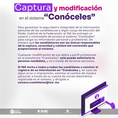 Captura y modificación Sistema Conóceles