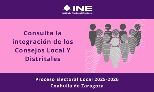 Proceso Electoral Local 2025-2016 Coahuila de Zaragoza banner